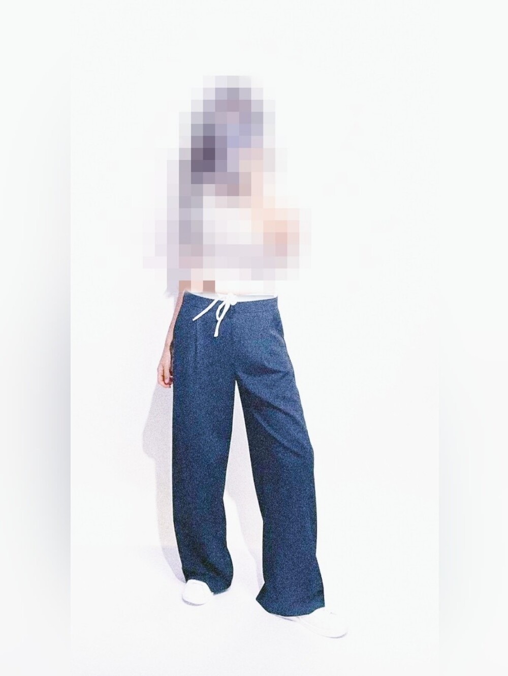 NWT * ZARA*  Womens Cotton+Viscosa Wide Leg Pants (XS) Office Casual